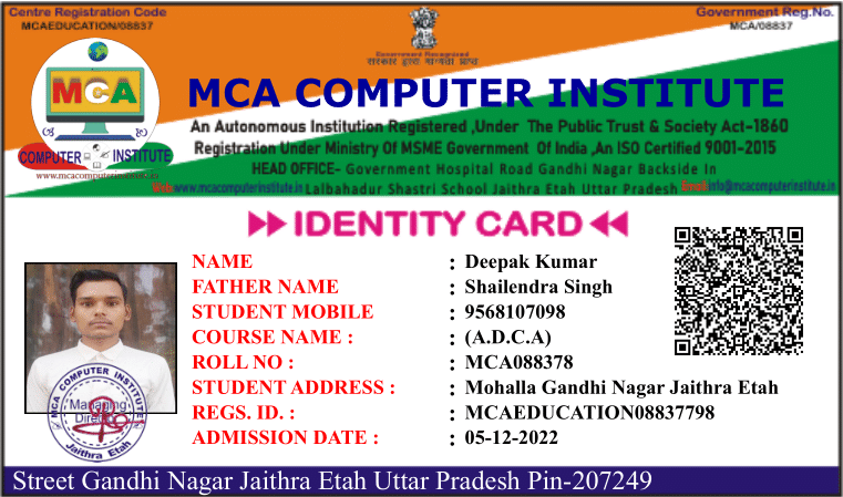 Student Id Card